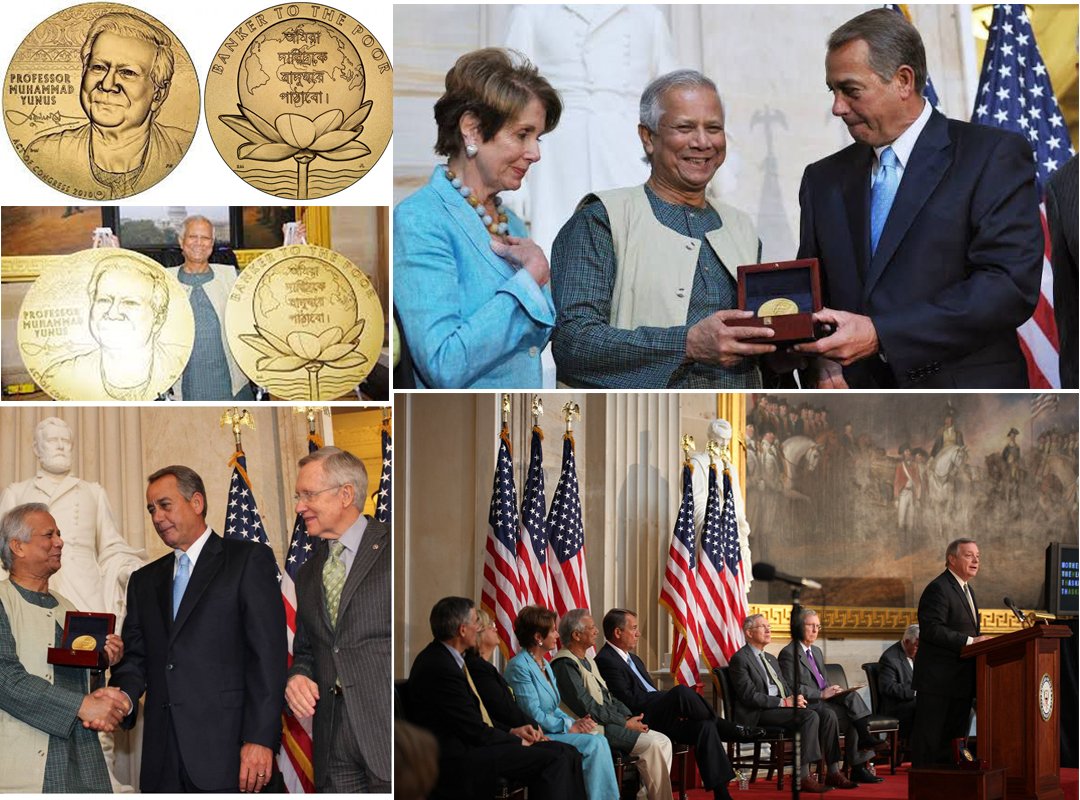 Ten Years of US Congressional Gold Medal for Professor Muhammad Yunus