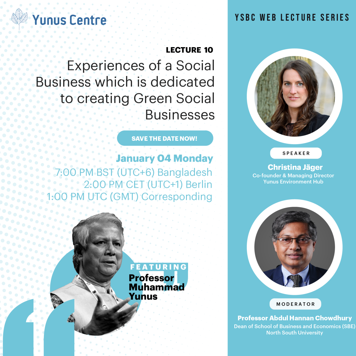 YSBC Web Lecture Series - Lecture #10