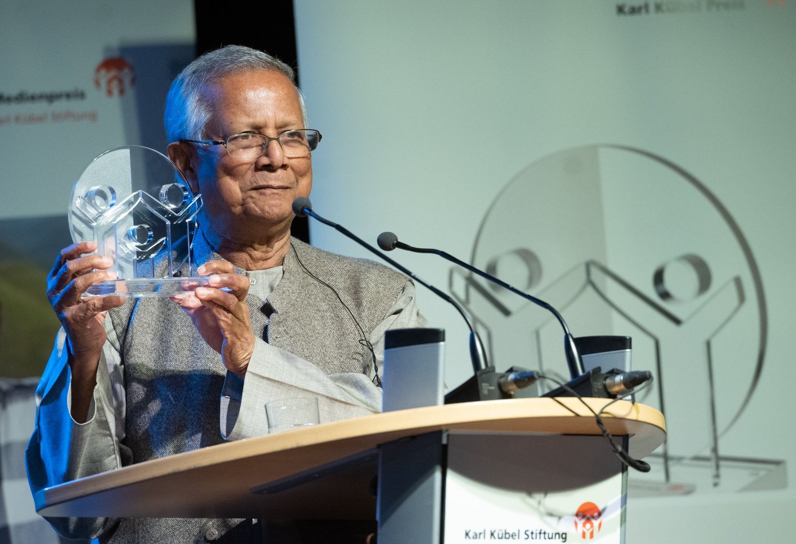 Karl Kübel Prize of Germany awarded to Nobel Laureate Professor Muhammad Yunus