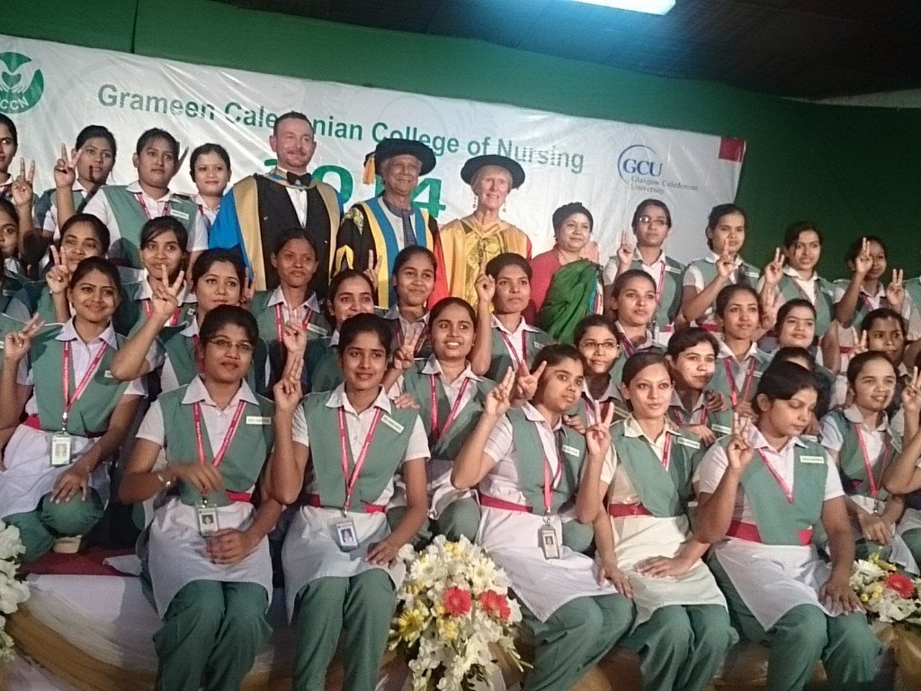 49 Nurses Graduate from Grameen Caledonian College of Nursing