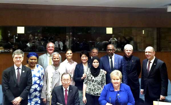 Yunus meets UN Secretary General at UN SDG Advocates’ Meeting at UN HQ