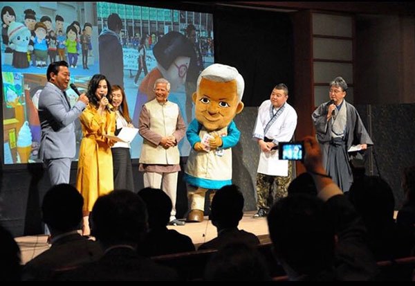 Professor Muhammad Yunus visits Japan to Launch Japanese Edition of ‘A World of Three Zeros’ Published