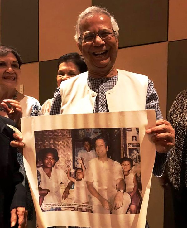 Yunus Challenges Manila Youth to Create a New Civilization