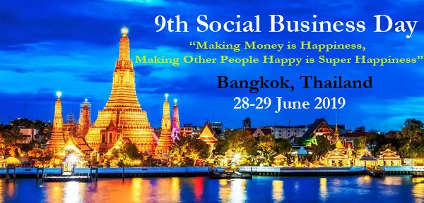 SAVE THE DATE: Announcement for 9th Social Business Day